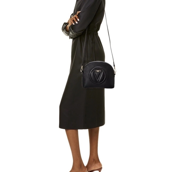 Valentino By Mario Valentino Black Crossbody Bag - Picture 2 of 9